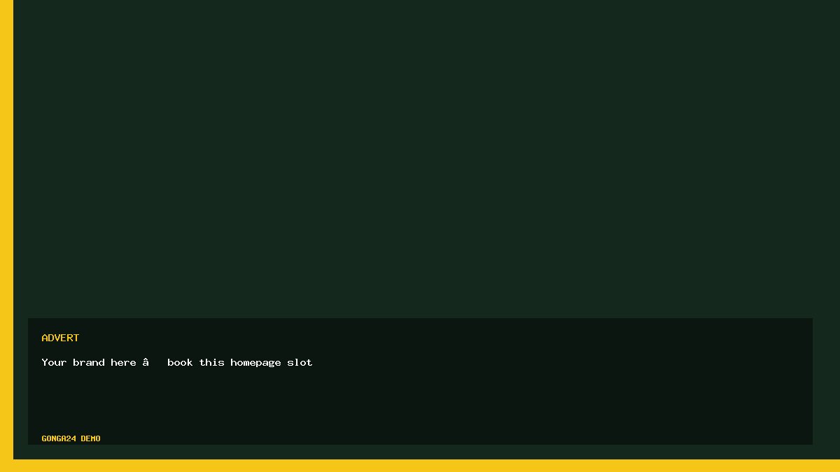 Demo Homepage Banner